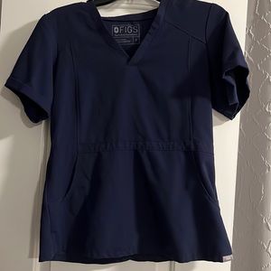 Figs women’s scrub top- peplum style